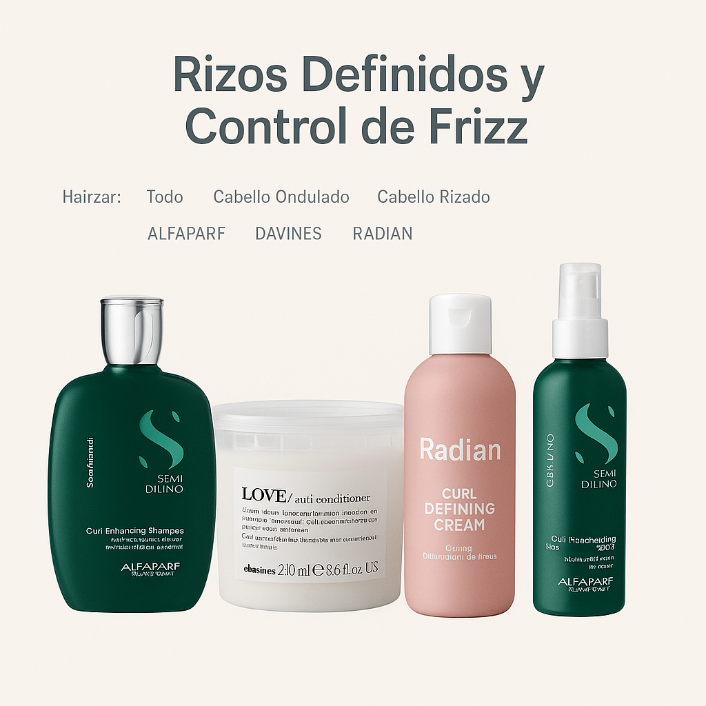 Rizos Definidos y Control de Frizz